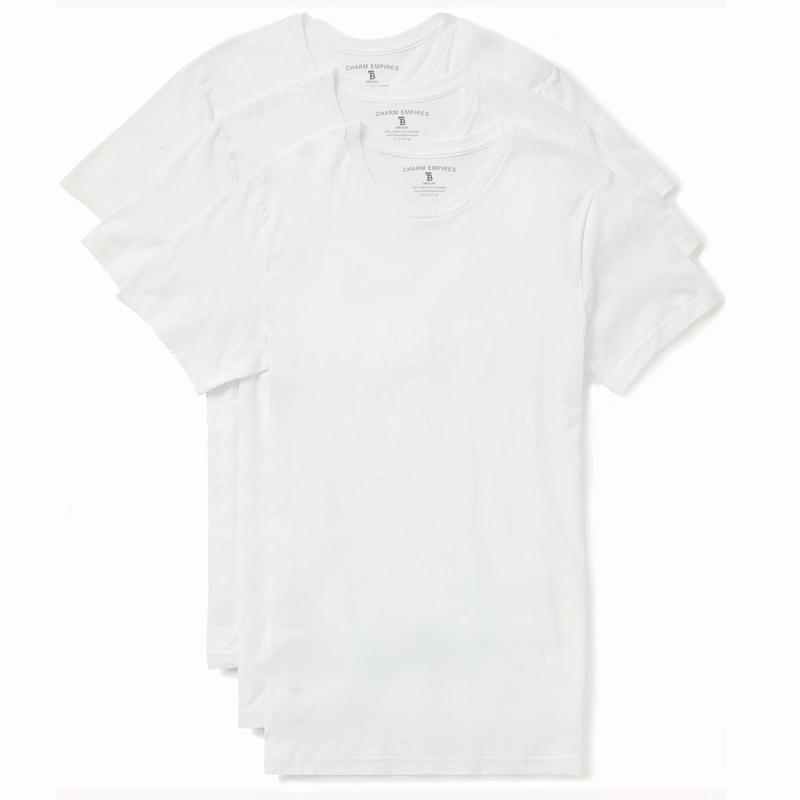 Slim Fit Tees Crewneck (3 Pack)