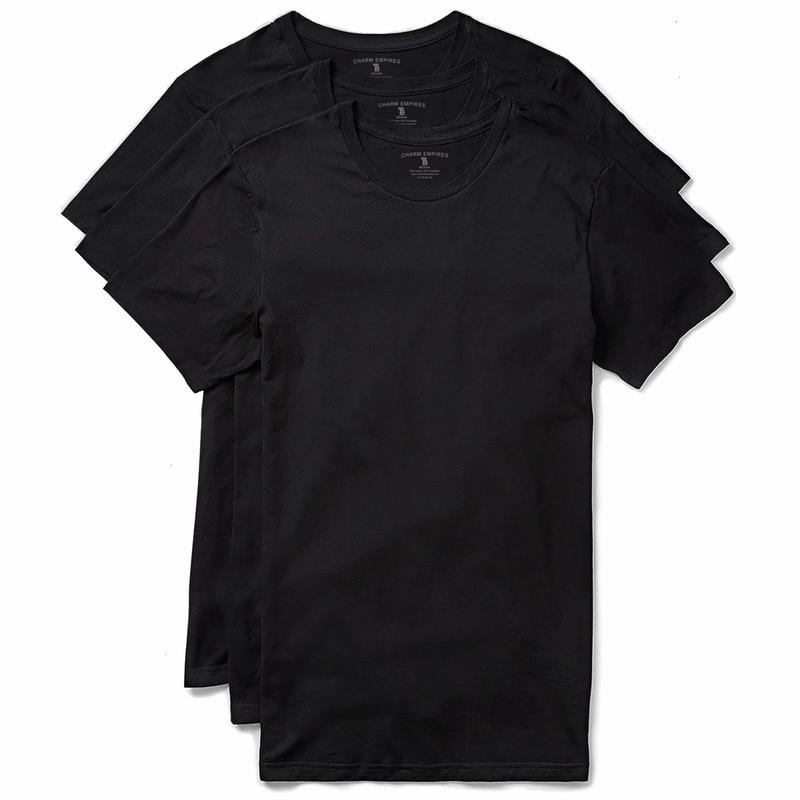 Slim Fit Tees Crewneck (3 Pack)